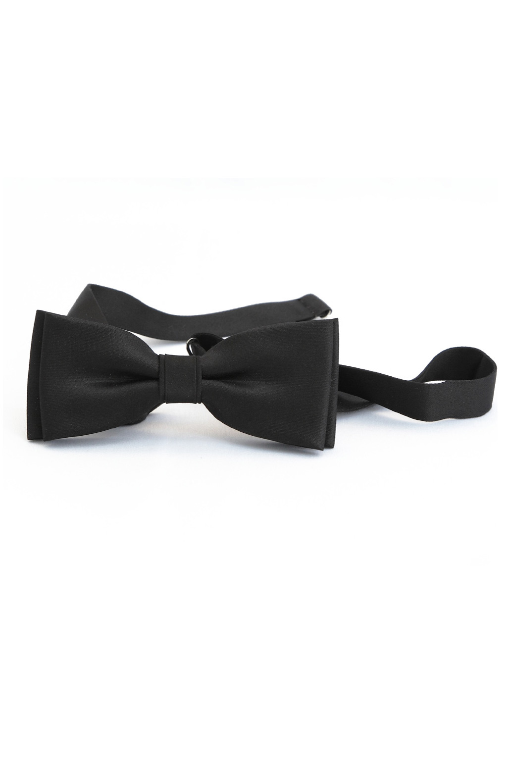 Black Satin Bow Tie, Formal Wear