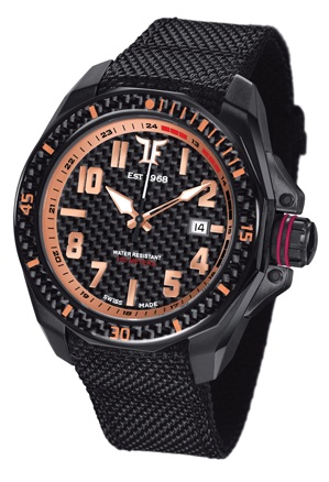 TF Est. Automatic Black PVD Watch - Rose Gold