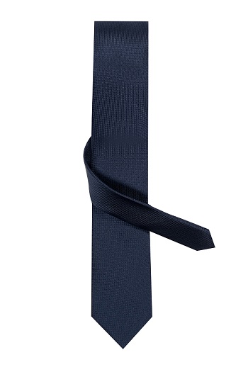Gentlemen`s Corner Navy Silk Tie