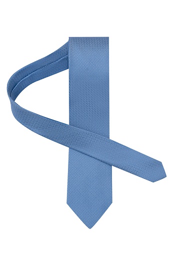 Gentlemen`s Corner Silk Tie - Light Blue