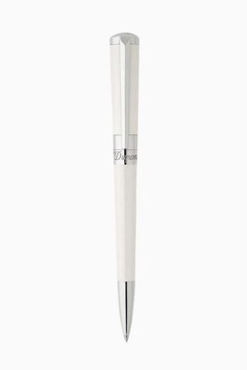 S.T. Dupont Liberte Pearly White Lacquer Ballpoint Pen