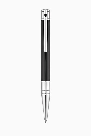 S.T. Dupont D-initial rollerball pen black gold finish