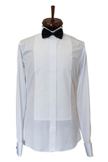 Roma White Dress Shirt - Double Cuff