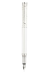 Waldmann Xetra Vienna Fountain Pen - White Lacquer