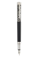 Waldmann Xetra Vienna Fountain Pen - Black Lacquer