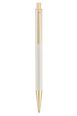 Waldmann Eco Ball Pen - Barley Pattern Gold Plated