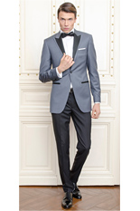 Gentlemen`s Corner Slim Fit Dinner Suit - Lincoln Grey