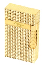 S.T. Dupont Lighter - Le Grand Yellow Gold Diamond Head