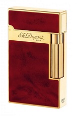 S.T. Dupont Lighter Ligne 2 - Cherry Red Lacquer