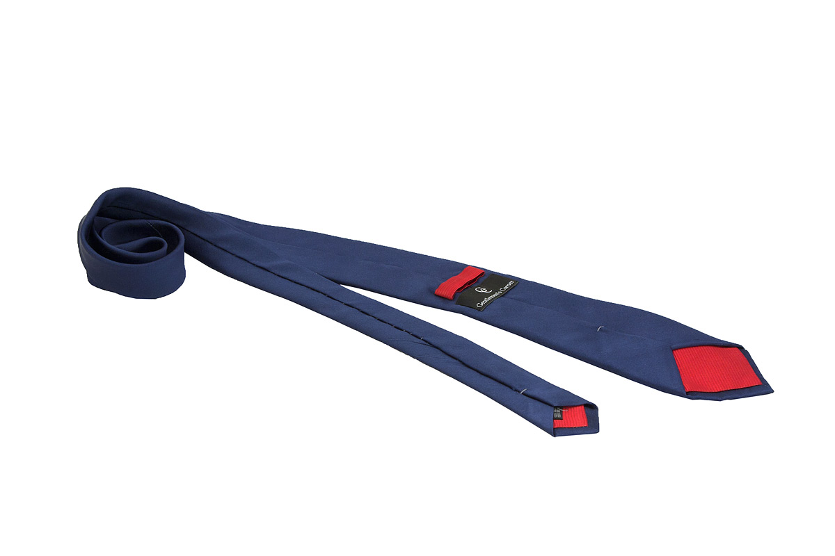 Cravata matase bleumarin Gentlemen`s Corner Luxury