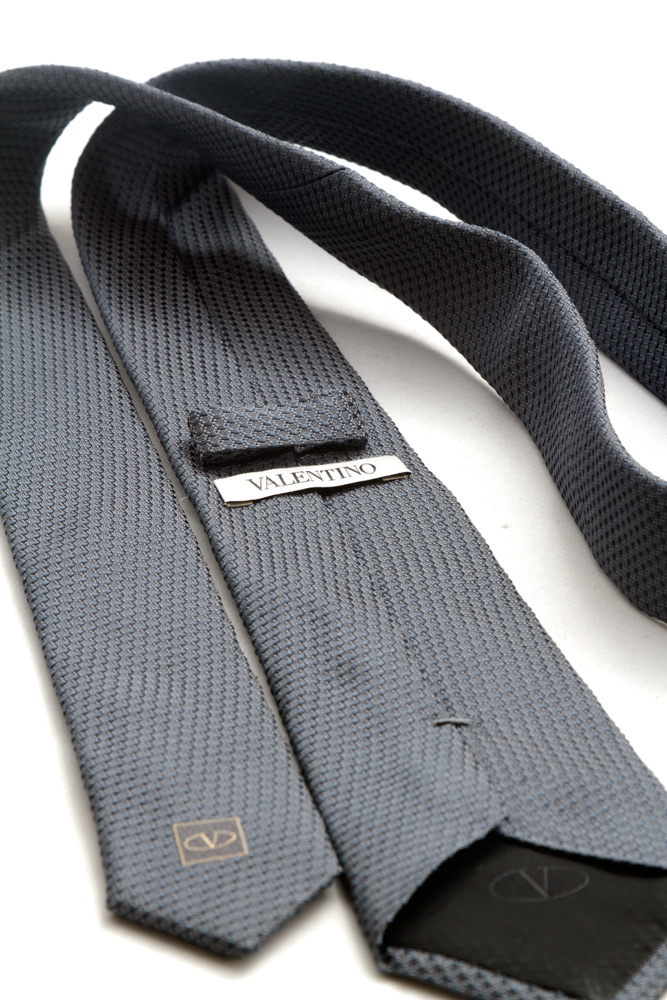 Cravata matase Valentino - Fumo