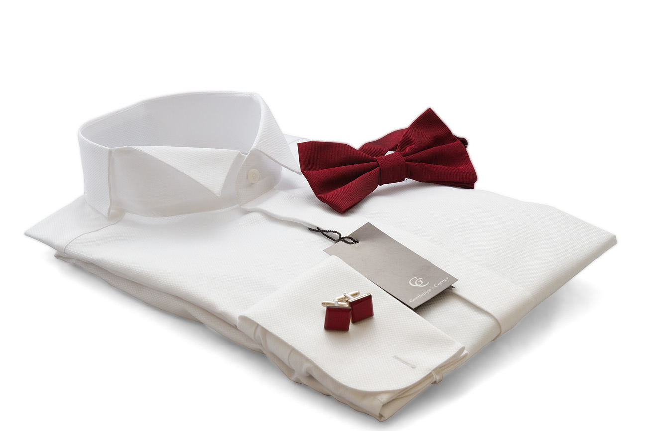 Camasa alba pentru papion Naxos