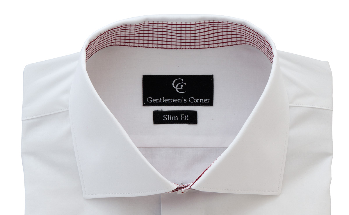 Camasa alba Aston - guler