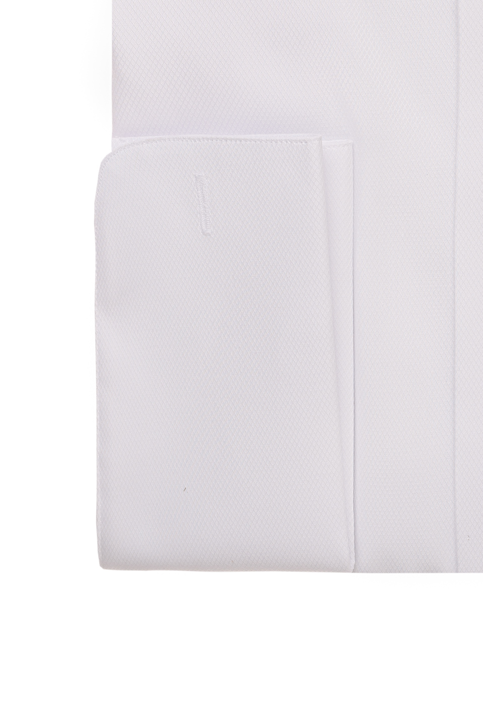 Camasa alba de gala Diamond Pique - manseta