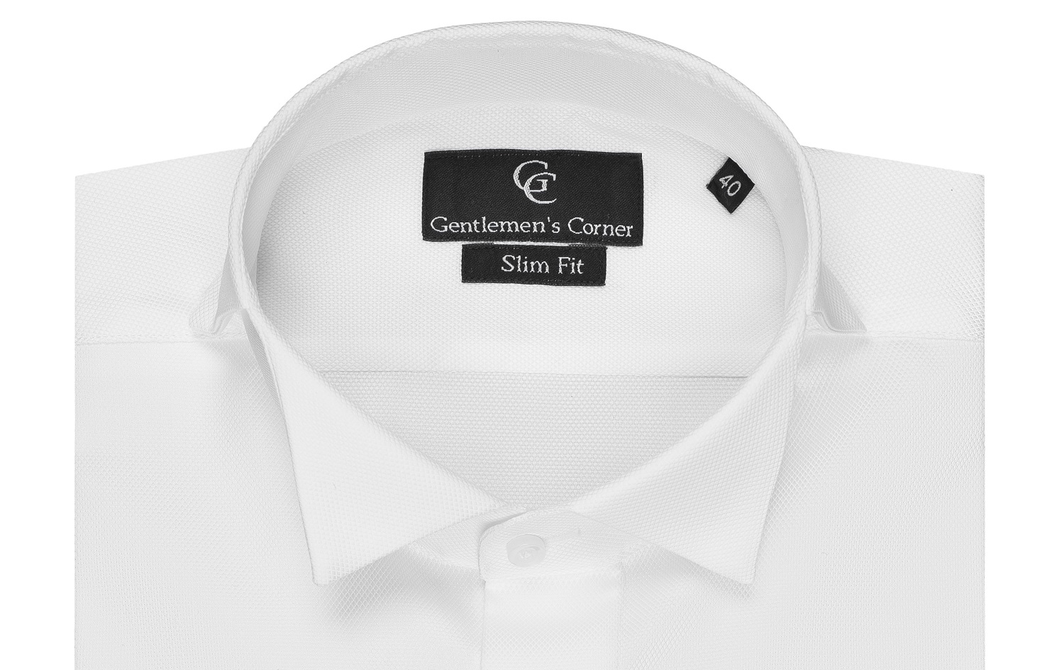 Camasa alba pentru papion Cooper - guler