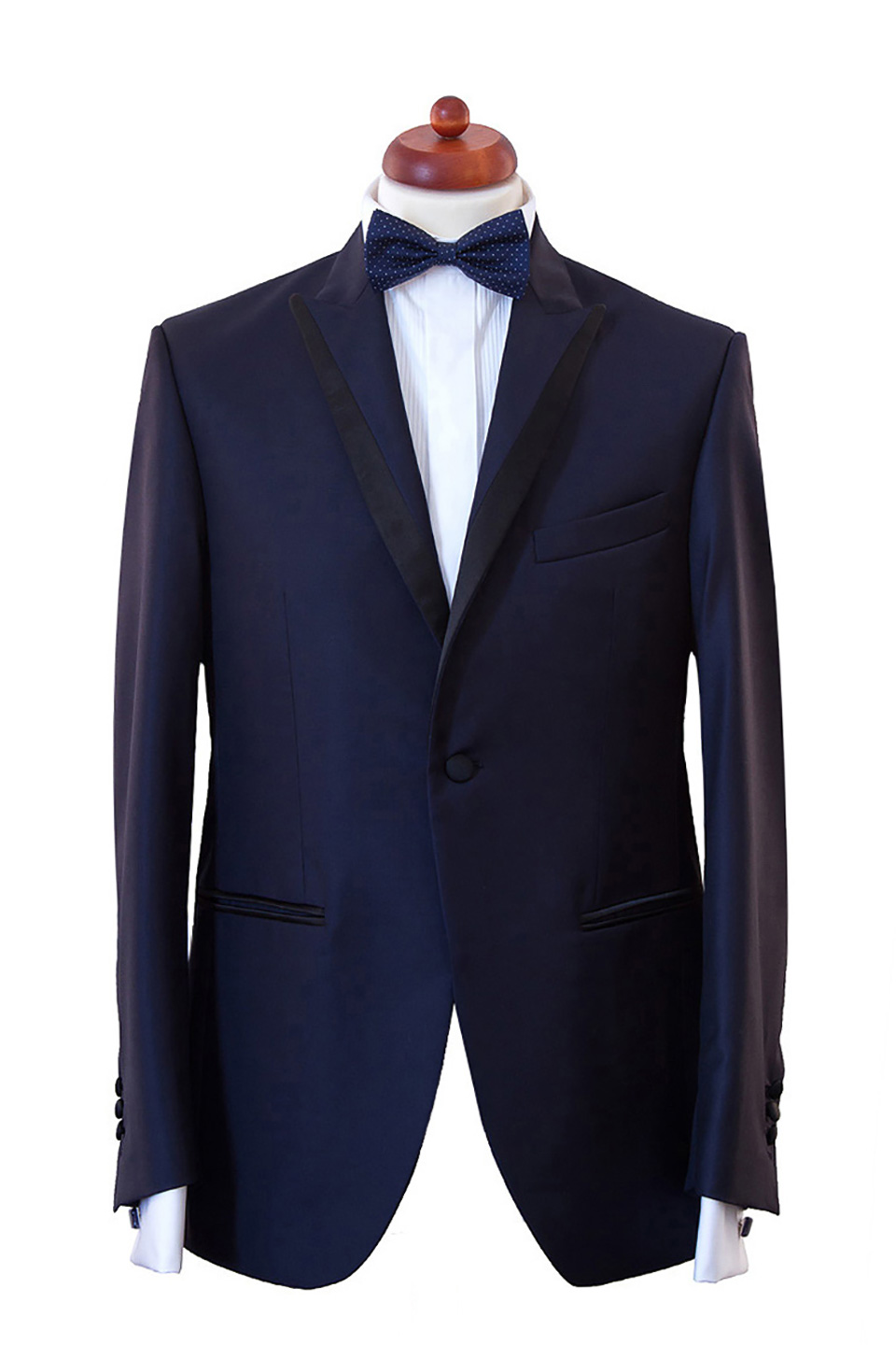 Gentlemen`s Corner Slim Fit Dinner Jacket - Tasmanian Blue, Suits ...