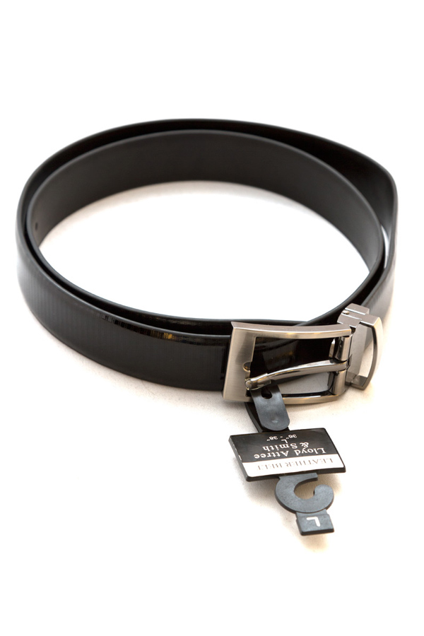 Curea lac negru reliefata - NOU!