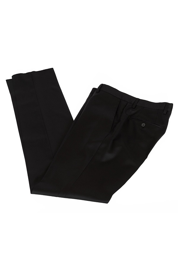 Pantaloni smoking Slim Fit Gentlemen`s Corner - Black