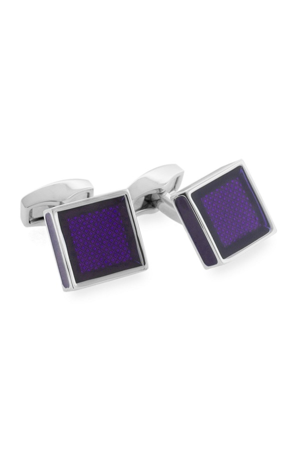 Butoni Ice Cube Tateossian - Purple - NOU!