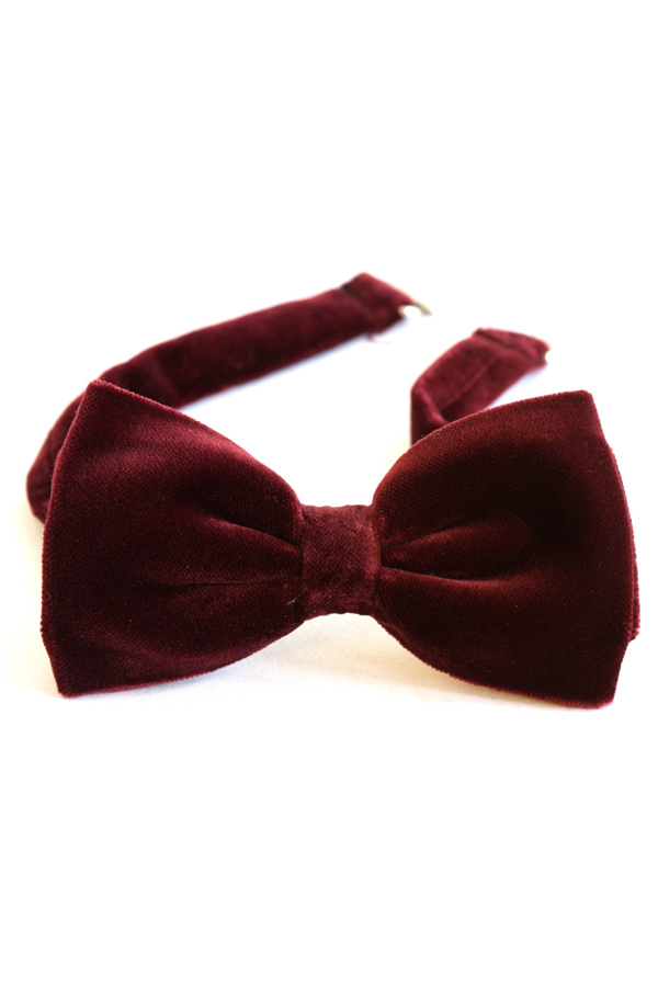 Papion catifea Gentlemen`s Corner - Bordeaux - NOU!