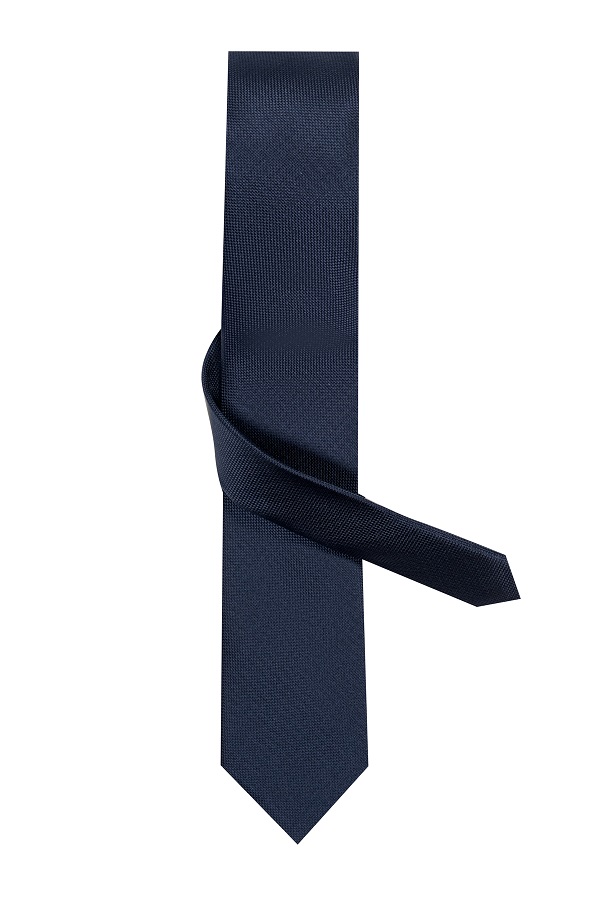 Cravata matase navy texturat Gentlemen`s Corner