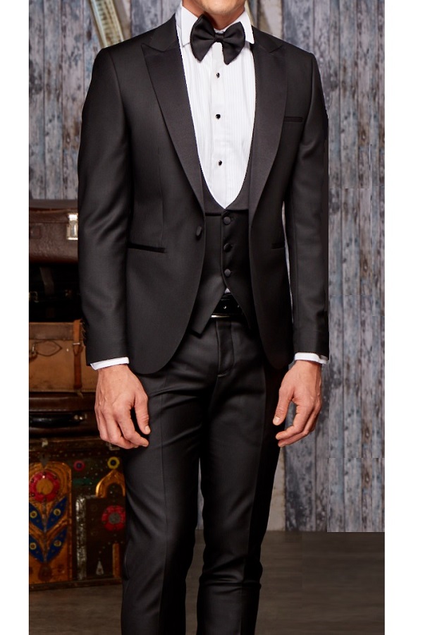 Costum ceremonie Slim Fit Gentlemen`s Corner - David Negru