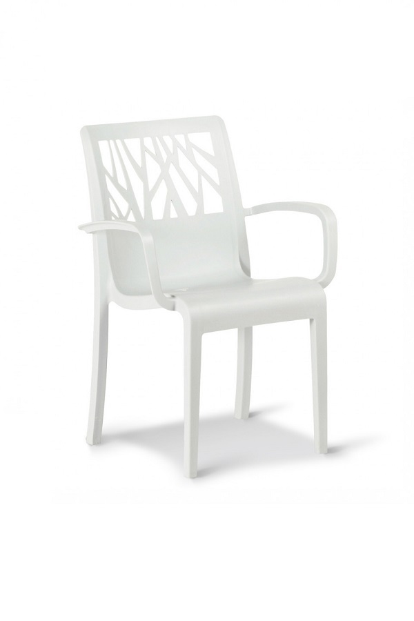 Scaun de gradina Vegetal - Pure White