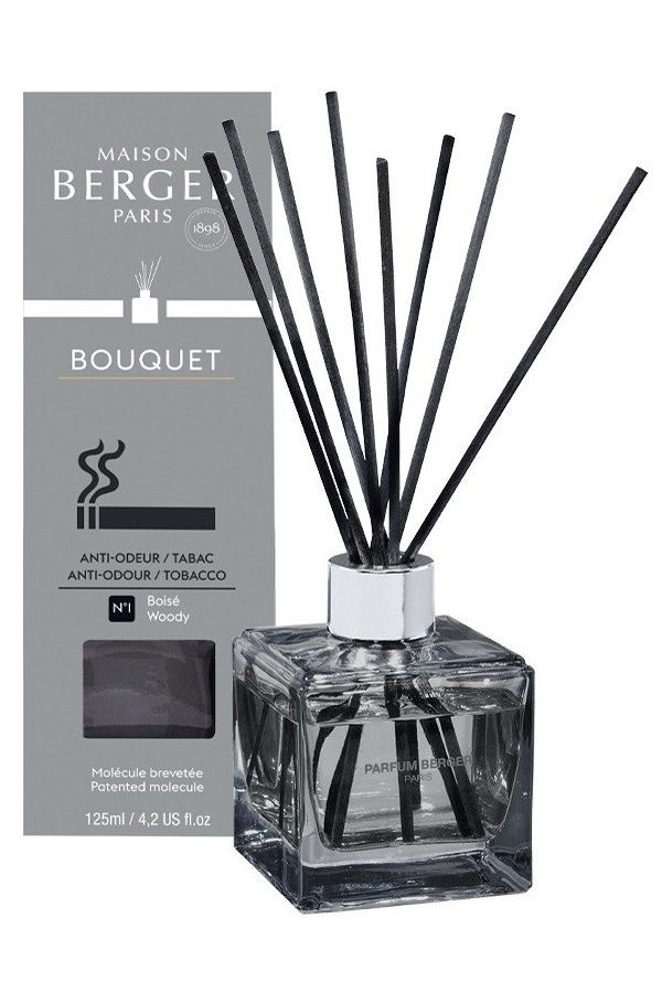 Difuzor parfum camera Berger Bouquet Parfume Cube Anti-Tabac 125ml
